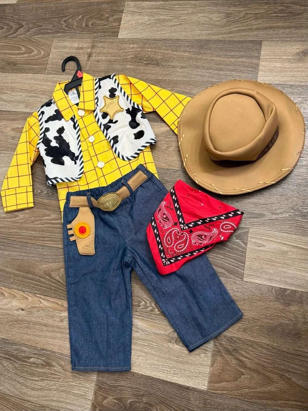 Disney Toy Story Woody Costume Set Size 18-25 Months